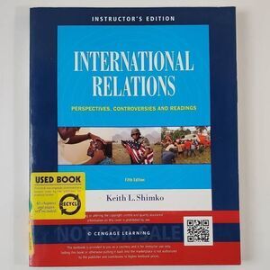 INTERNATIONAL RELATIONS Instructors Edition  Textbook
